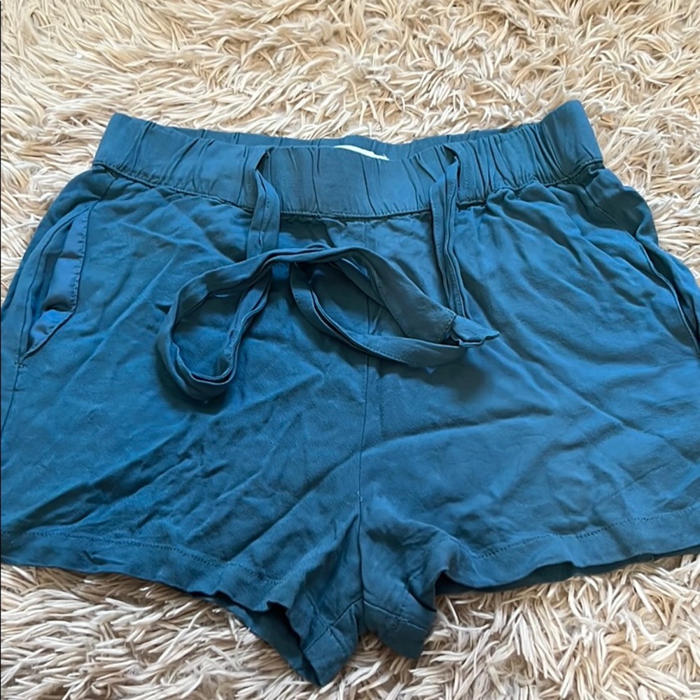Pull&Bear Teal Shorts